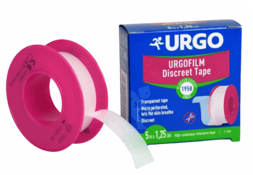 URGO FILM Transparentní náplast 1.25cmx5m NOVÁ