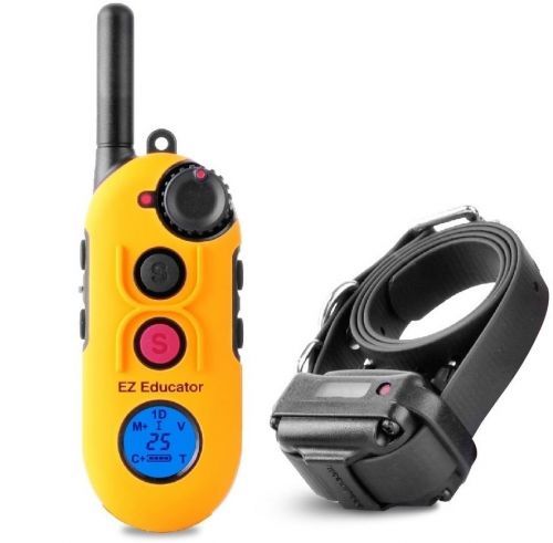 E-Collar Easy Educator EZ-900elektronický výcvikový obojek - pro 3 psy  žlutá