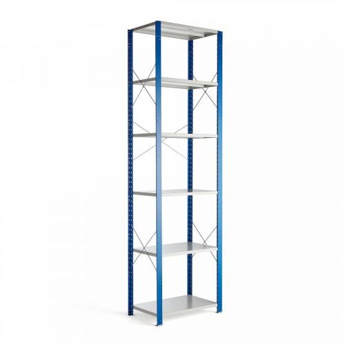 Kovový regál Mix, 3000x800x500 mm