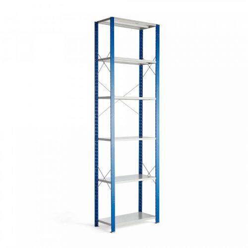 Kovový regál Mix, 3000x800x400 mm
