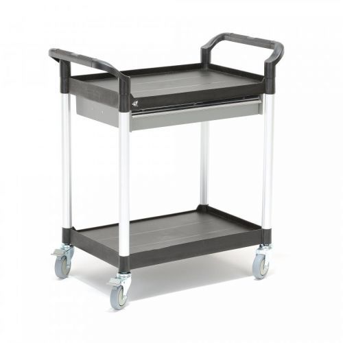 Policový vozík Move, 2 police, 1 zásuvka, 850x480x950 mm