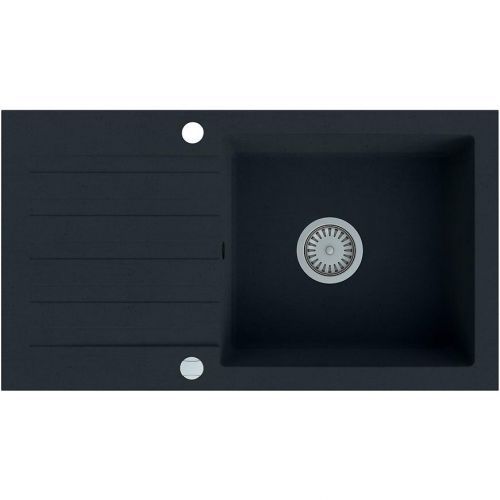 Dřez Granitový 1k 780x440 Černá