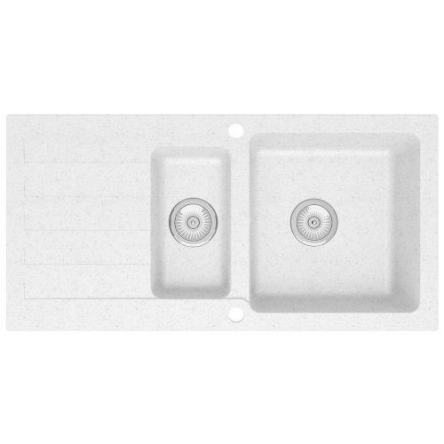 Dřez Granitový 1,5k 960x480 Bílá