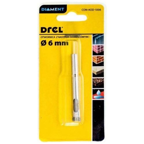 Děrovka s diamantovým posypem 6 mm