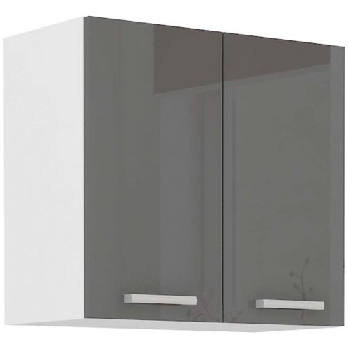 Kuchyňská skříňka Sonia Šedý  Lesk 60G-60