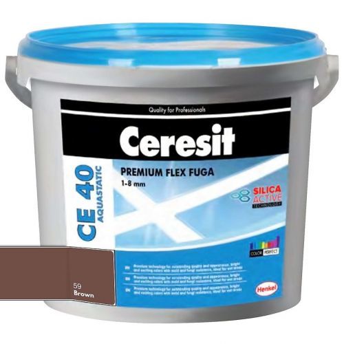 Spárovací hmota Ceresit CE 40 Aquastatic 2 kg brown