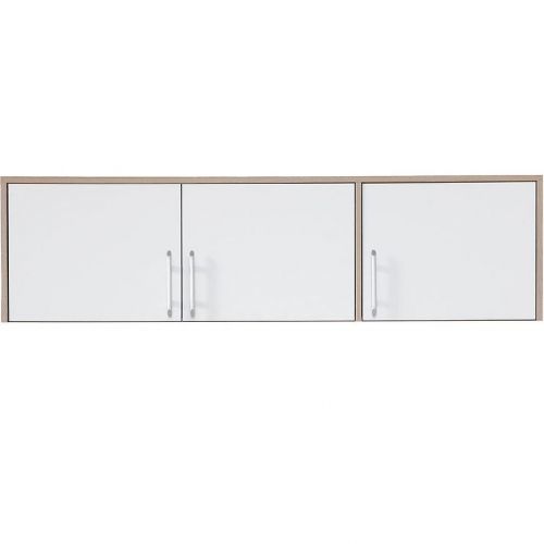 Nástavec Na Skříň Smart 150 cm Dub Sonoma/Bílá