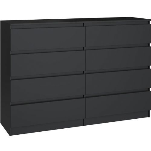 Komoda Malwa M8 140 Černý