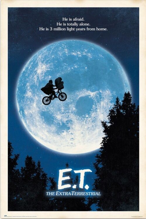 GRUPO ERIK Plakát, Obraz - E.T. - The Extra-Terrestrial, 61x91.5 cm