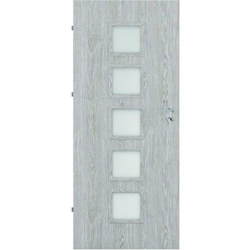 Interiérové dveře Vedi 5*5 70L dub  stříbrný