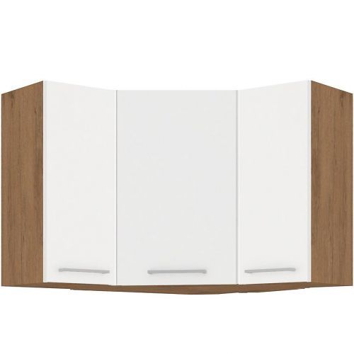 Kuchyňská skříňka VigoHG 90/90 GN-72 3F, bílá/ dub lancelot