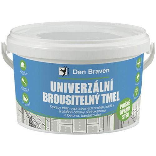 Univerzální brousitelný tmel Den Braven 1,5 kg