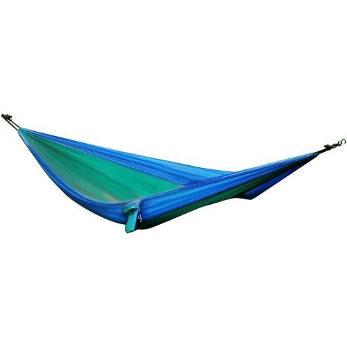 Turistický houpací síť zeleno-modrá