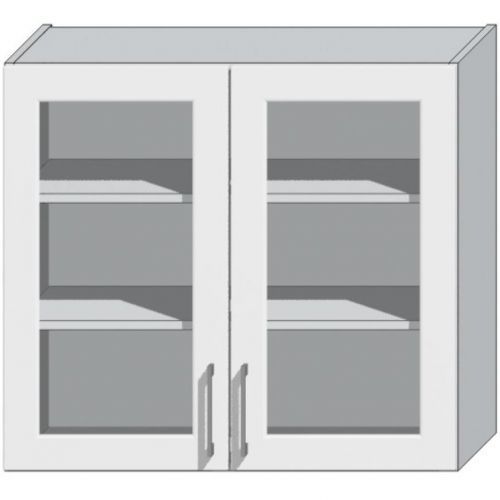 Kuchyňská Skříňka Natalia Ws80 Bílá/Lesk