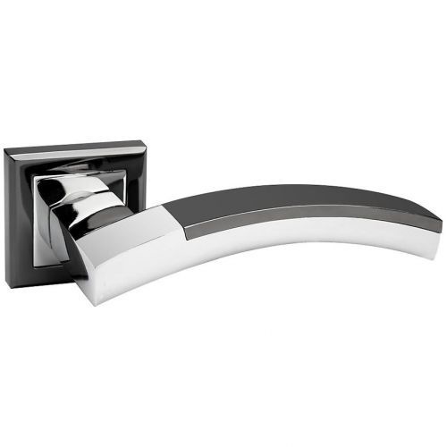 Klika rozeta Tiara nikl/černá