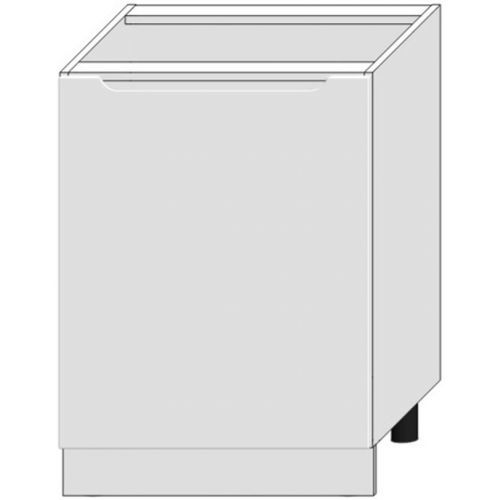 Kuchyňská Skříňka Zoya D60pc Pl Bílý Puntík/Bílý