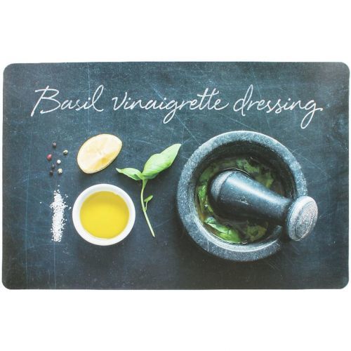 Podložka Basil černá 43,5x28,5cm