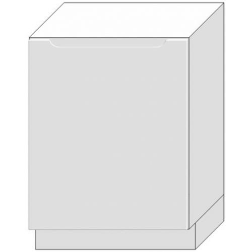 Dvířka Pro Vestavnou Myčku  Zoya 60pz Bílý Puntík