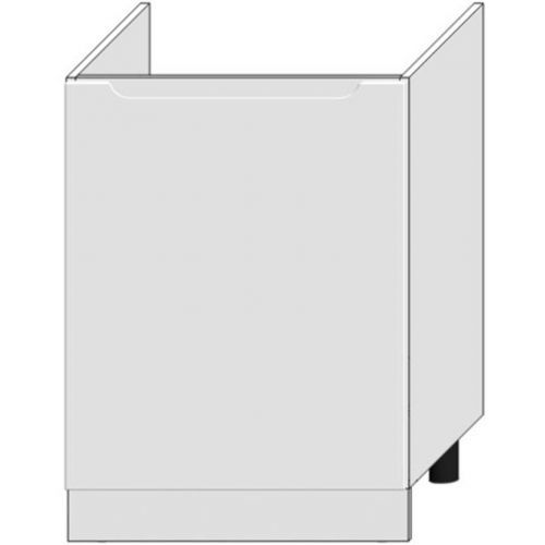 Kuchyňská Skříňka Zoya D60zl Pl Bílý Puntík/Bílý