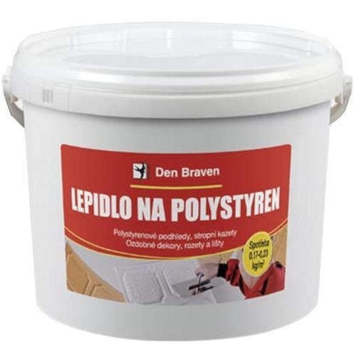 Lepidlo na polystyren Den Braven 1 kg