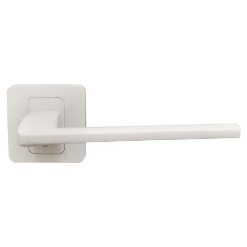 Klika Bianco rozeta čtvercová E46R bílá