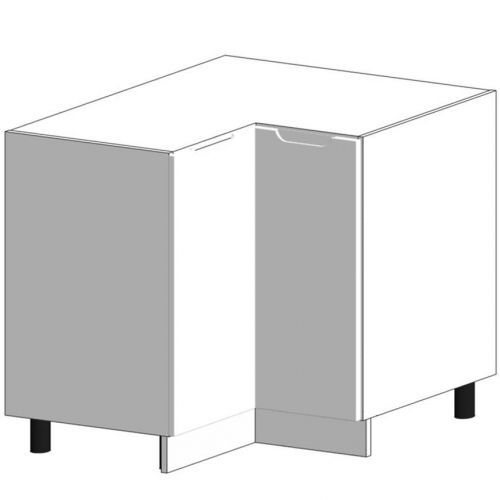 Kuchyňská Skříňka Zoya Drp Pl Bílý Puntík/Bílý