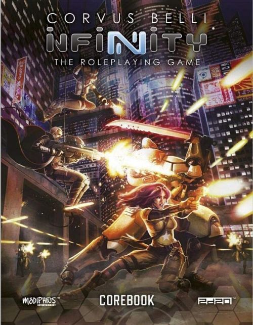 Modiphius Entertainment Infinity RPG Core Rulebook