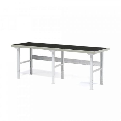 Dílenský stůl s ochrannou podložkou, 2500x800 mm