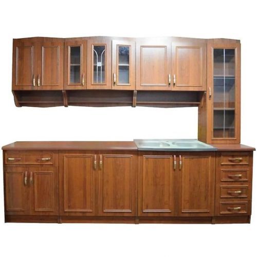 Kuchyňská linka Olek 260cm Mer. Ořech