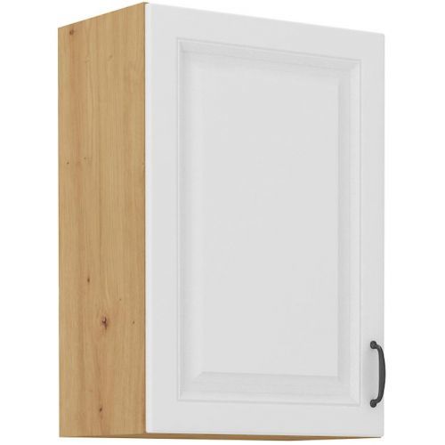 Kuchyňská skříňka Stilo, bílá/dub artisan, 50G-72 1F