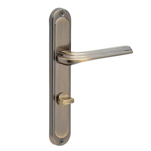 Klika Atena WC72 antická mosaz