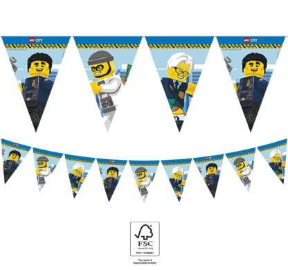 Girlanda Lego city vlaječky - Procos
