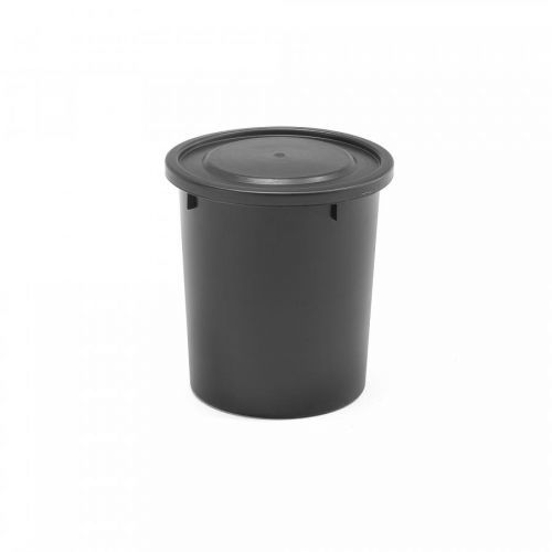 Plastová nádoba na odpad Benjamin, 35 l, černý