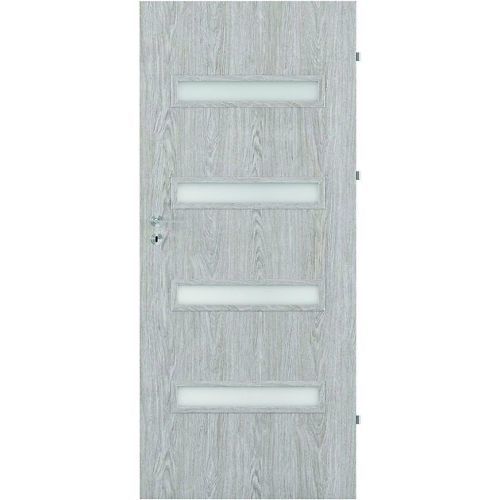 Interiérové dveře Verona 4*4 60P dub  stříbrný