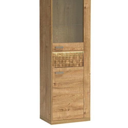 Vitrína Natural 50 cm, dub ribbeck