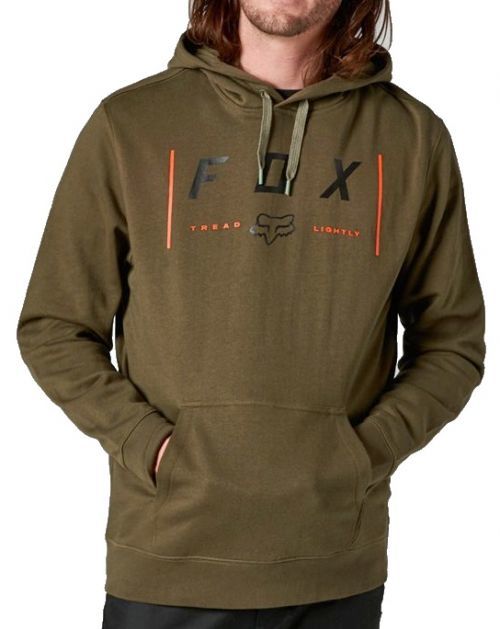 Mikina Fox Locker Pullover Fleece fatigue green L