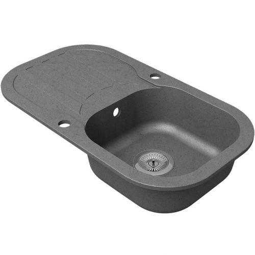 Dřez Granitový 1k 780x435 Šedá