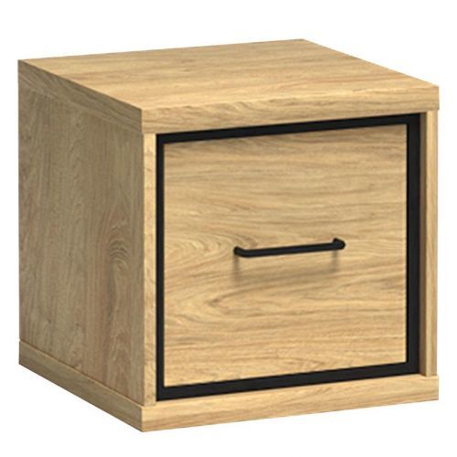 Noční Stolek Mediolan 40cm Natural Hikora, M16