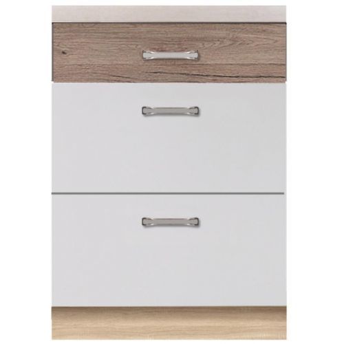 Kuchyňská skříňka Econo 10D Dub Sonoma/Bílý/San Remo