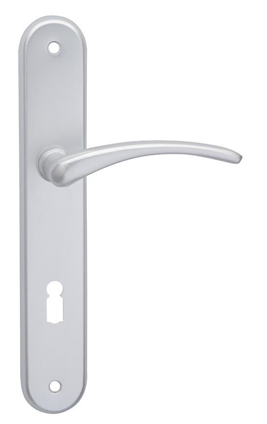 Klika Ema BB72 stříbrná