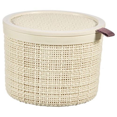 Box s víkem Jute 245374 krém. 2l