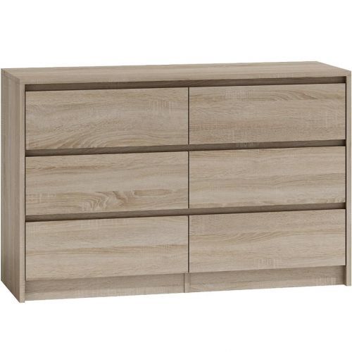 Komoda Karo K120 6 Dub Sonoma