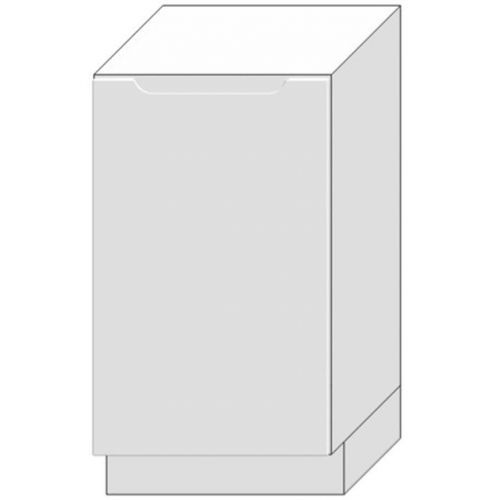 Dvířka Pro Vestavnou Myčku  Zoya 45pz Bílý Puntík