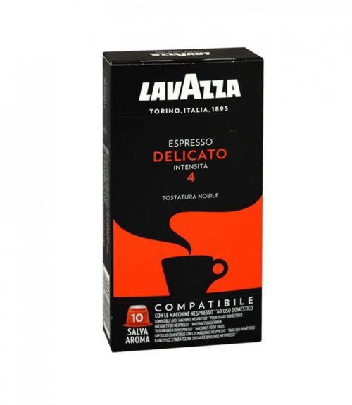 Lavazza (káva) Kávové kapsle Lavazza Nespresso Delicato 10 kapslí 50g