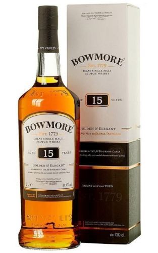 Bowmore 15y 1l 43%