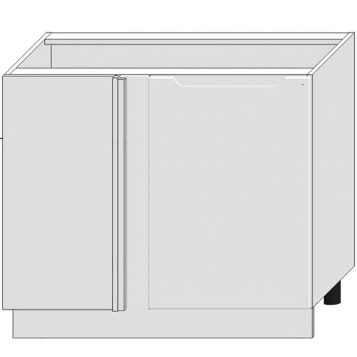 Kuchyňská Skříňka Zoya Dnp Pl Bílý Puntík/Bílý