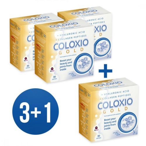 Akční balíček Coloxio Gold 3+1 (měsíční balení zdarma)
