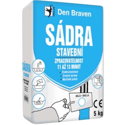 Sádra stavební Den Braven 5 kg