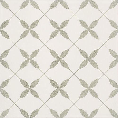 Dlažba Clover gray pattern 29,8/29,8