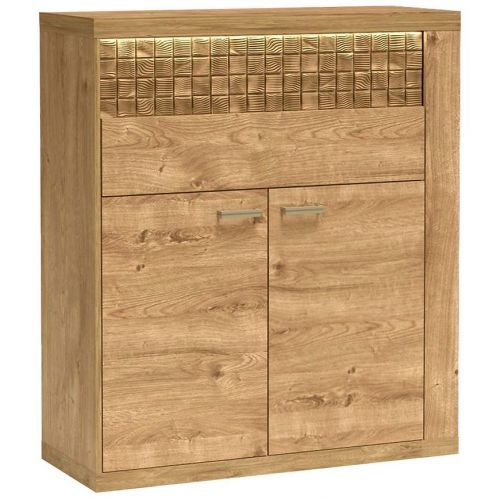 Komoda Natural 102 cm, dub ribbeck